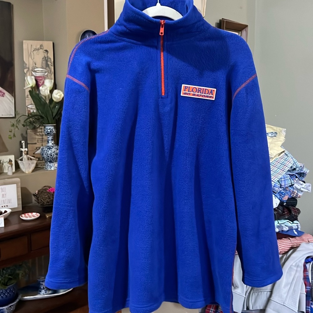 Mens Florida Gator fleece quarter zip